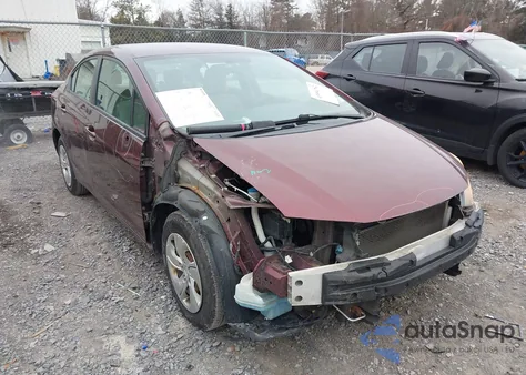 2014 Honda Civic Lx from USA, damaged, VIN 19XFB2F52EE262054